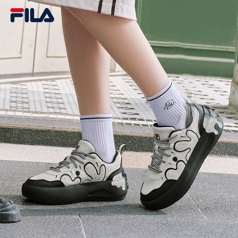 FILA 斐乐官方女鞋CACTI板鞋2026春季新款仙掌鞋时尚休闲鞋运动鞋,淘宝优惠券,粉丝福利购,淘宝优惠卷