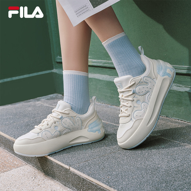 FILA 斐乐官方女鞋CACTI板鞋2026春季新款仙掌鞋时尚休闲鞋运动鞋,淘宝优惠券,粉丝福利购,淘宝优惠卷