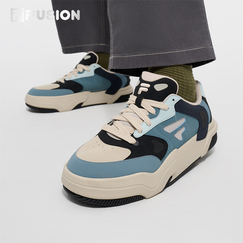 FILA FUSION斐乐潮牌男鞋GRIND滑板生活鞋2024冬季新款休闲跃板鞋
