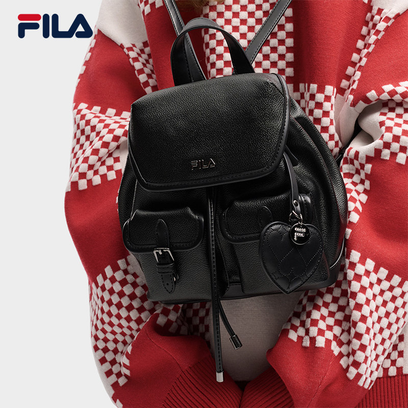 FILA 斐乐官方女包背包2026春季新款时尚双肩包精致小书包随身包,淘宝优惠券,粉丝福利购,淘宝优惠卷