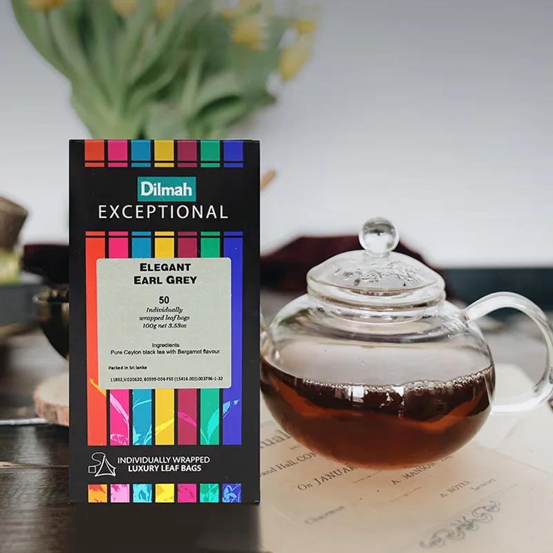 Чайные пакетики, импортированный черный чай с орхидеей, iced tea