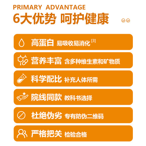 立适康高蛋白营养粉蛋白质粉肠内营养360g全营粉补充送礼年货礼盒 - 图3