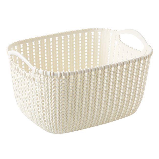 Basket Sundries Blue Storage Basket snack Storage Ba亚洲 - 图3