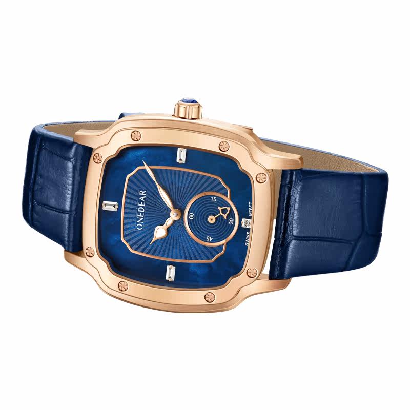 onedear女士方形原创设计小众手表 onedear手表国产腕表