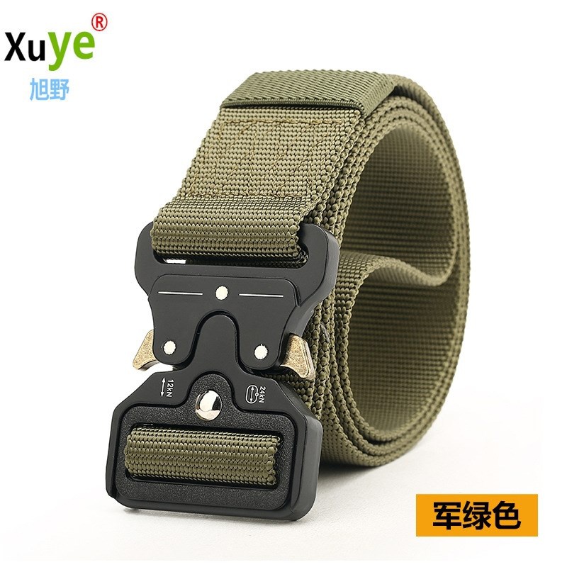 网红man Military Tactical Metal Buckle Belt Strap Waist Belt - 图2