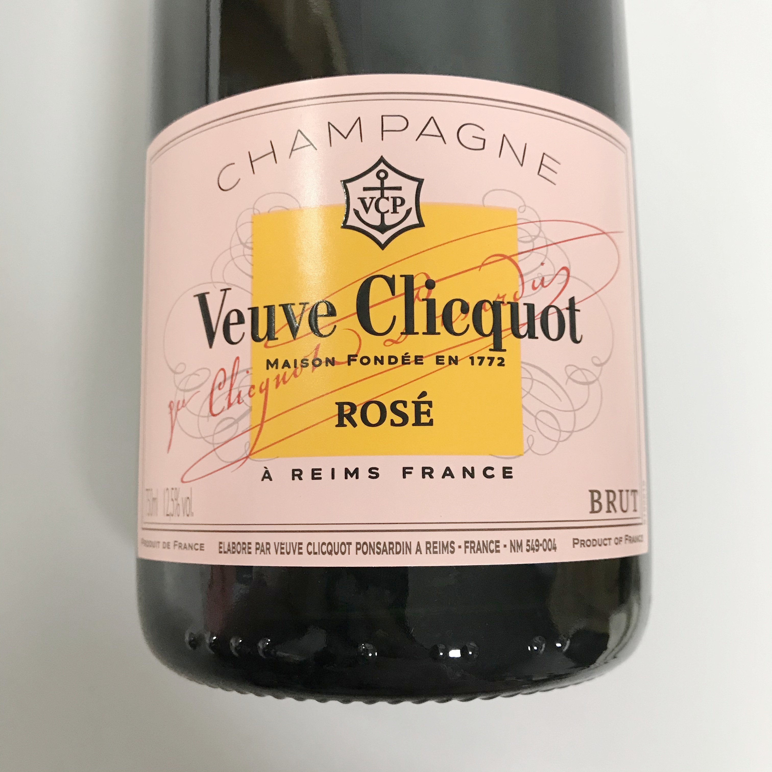 法国原瓶 Veuve Clicquot 凯歌皇牌 桃红粉红玫瑰 起泡香槟 礼盒 - 图1