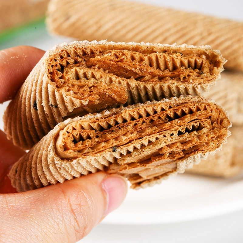 无蔗糖荞麦鸡蛋卷香酥粗粮饼干代餐控糖健康小零食办公室休闲食品,淘宝优惠券,粉丝福利购,淘宝优惠卷
