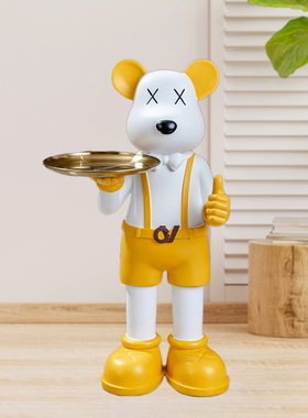 客厅暴力熊公仔落地摆件