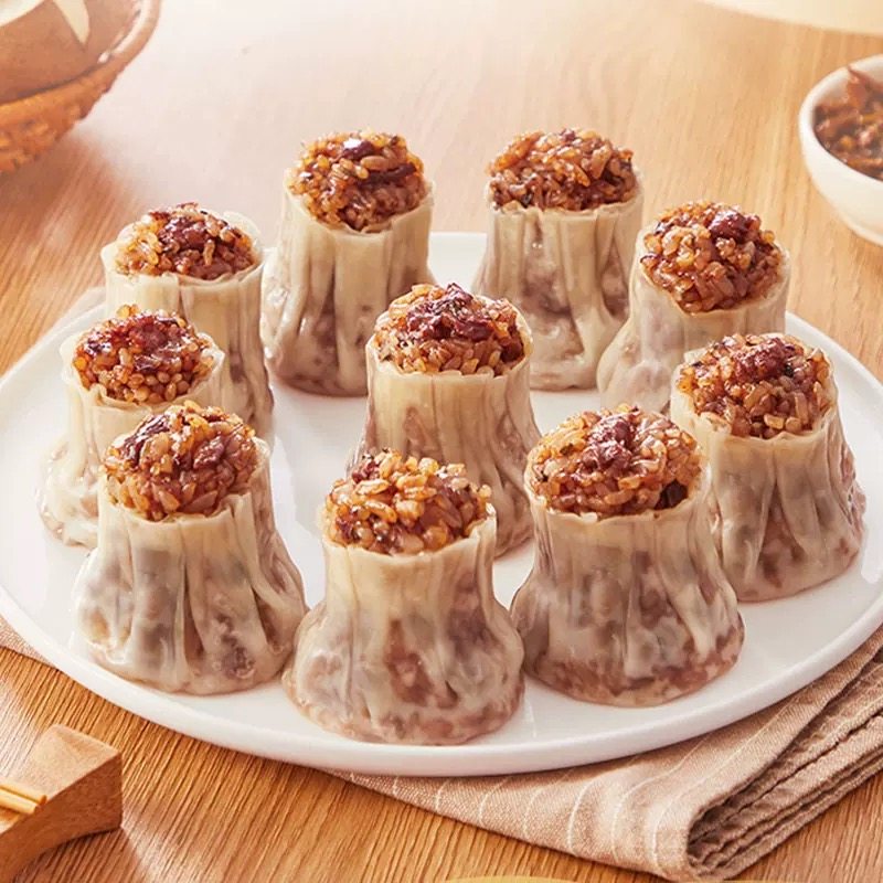 思念香菇猪肉纸皮烧麦早餐半成品玉米火腿大黄米薄皮烧卖冷冻速食,淘宝优惠券,粉丝福利购,淘宝优惠卷