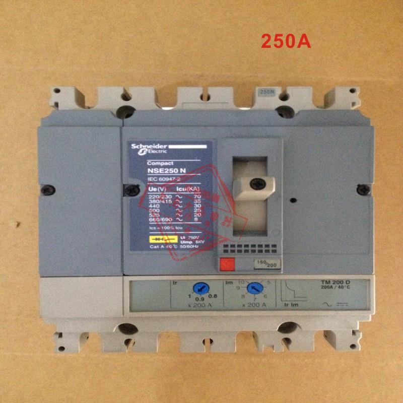 施耐德塑壳断路器空气开关NSE100N160N250N400N630N/F/S/H E 3P4P - 图1