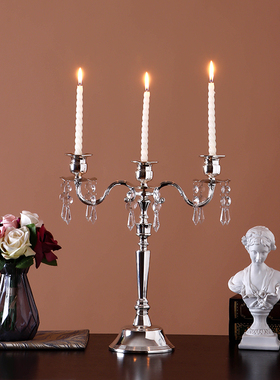 欧式风婚礼浪漫烛光晚餐装饰品