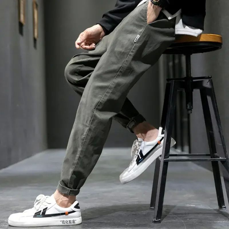 2024 Spring Autumn New Fashion Temperament Korean Pants Man - 图0