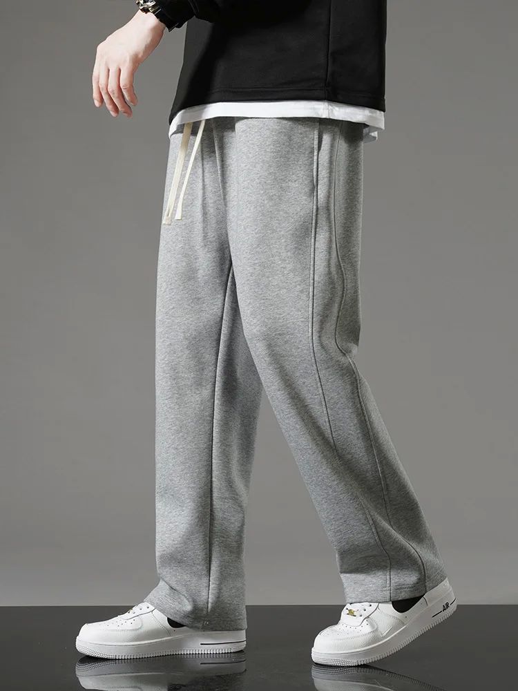 Spring Autumn Men Sweatpants Korean Fashion Sportswear Draws - 图2