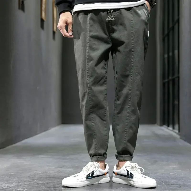 2024 Spring Autumn New Fashion Temperament Korean Pants Man-图2