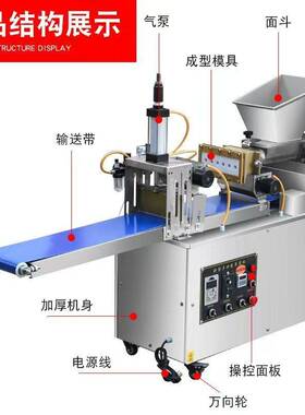 不锈钢面剂子机糯米丸子紫薯芋圆地瓜分团搓条机分橡皮泥机器