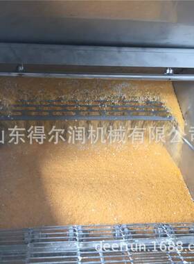 实体厂家 速冻小黄花鱼上浆上糠机油炸机流水线 鱼块鱼片裹糠机