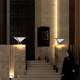 Engraved for Outdoor Waterproof Solar Wall Lawn Light