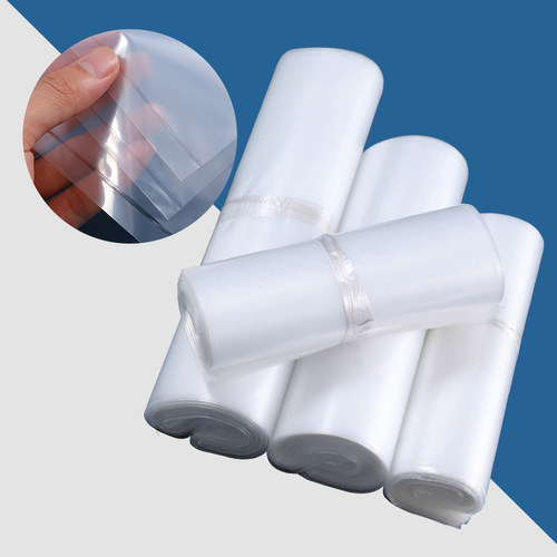 PE平口袋透明加厚高压塑料薄膜大号防潮收纳袋子工业包装袋防尘袋 - 图0