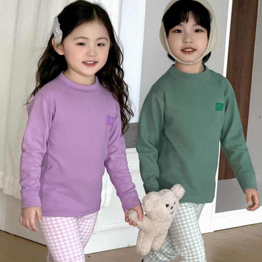 【烈儿宝贝直播间】【顾奈】秋冬抗菌暖绒亲子保暖内衣套装秋衣 - 图2