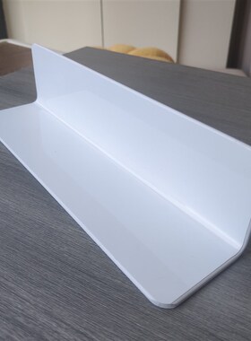 2.8MM厚PVC塑料硬板带孔桌面靠墙挡板边缘挡板办公室挡光板办公桌