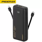 PIN SHENG Зарядка сокровища 10000 мАч. Самостоятельно PD18W Двухэтатная быстрая зарядка 21000 мАч.