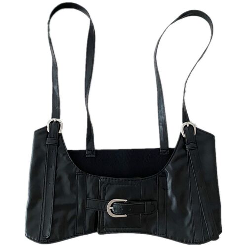 韩版背带式腰带女夏季ins风百搭收腰配连衣裙衬衫外套弹力腰封潮 - 图0