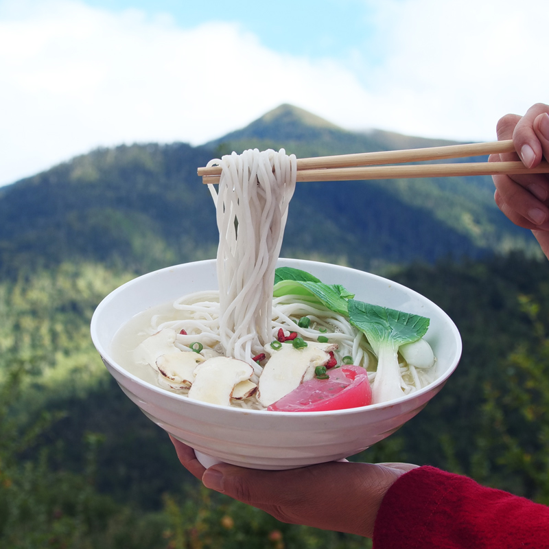 达娃曲珍松茸汤面西藏林芝特产松茸面方便面速食面条汤面西藏特产-图1