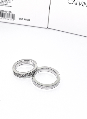 CalvinKlein满天星情侣戒指环