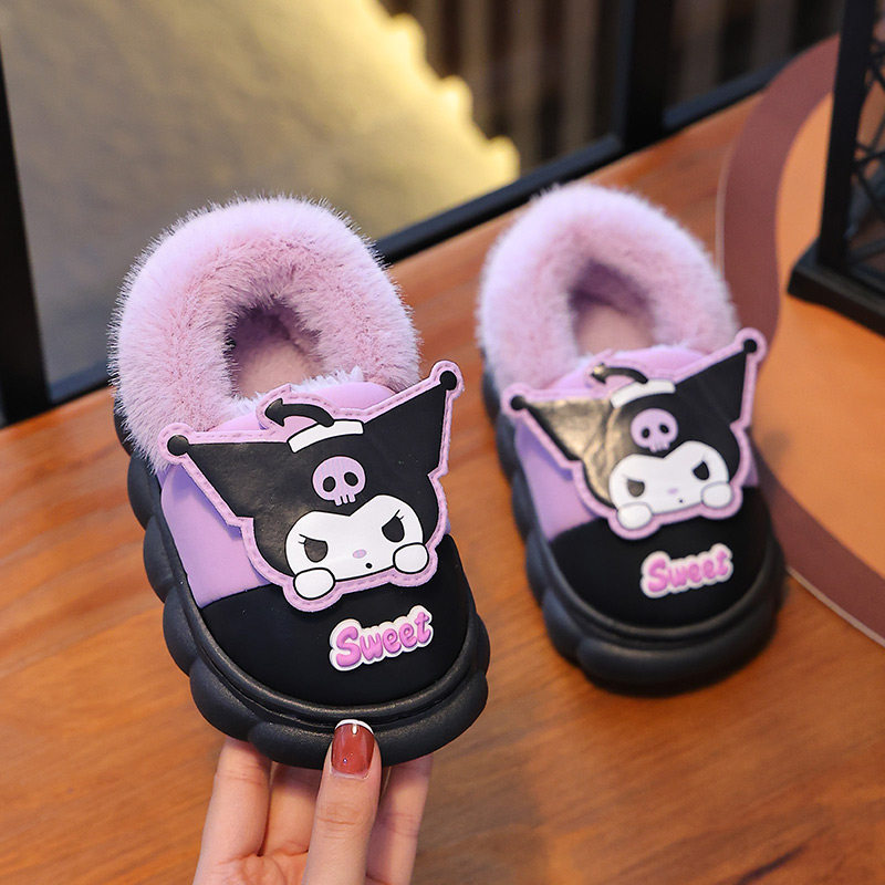儿童棉拖鞋2024秋冬季女童卡通室内居家鞋中大童保暖小孩宝宝棉鞋,淘宝优惠券,粉丝福利购,淘宝优惠卷