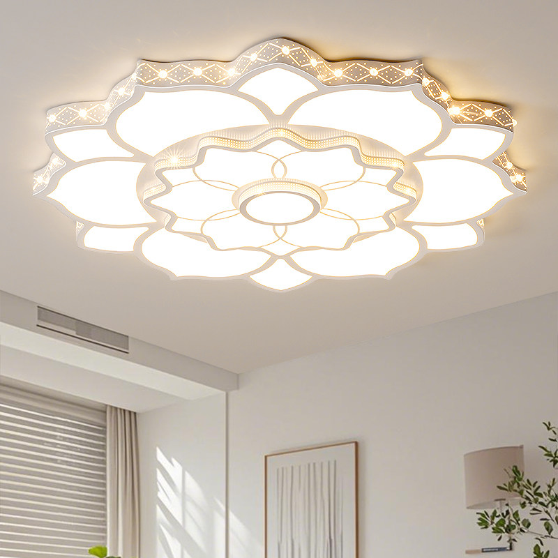 万斐嘉2025年新款简约现代led客厅吸顶灯花形会议室时尚智能灯具,淘宝优惠券,粉丝福利购,淘宝优惠卷