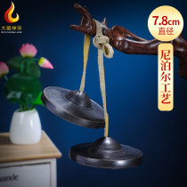 New Bronze Nepal worker Pope uses Tibetan Buddhist art z supplies glossy surface to hit the bell and close the house for the bellbell bronze