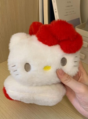 kitty毛绒耳套升级加大加厚～