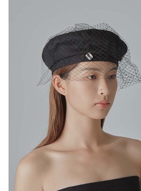 berealna贝雷帽出游休闲女春季