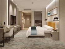 Hotel Bed with Punctuation Cover Guesthouse 66223 Commuter bed for folk Sleeping Moniker full htier Guest Rooms Exclusive wine