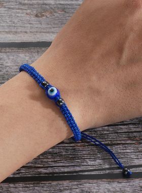 Turkish Trend Blue Eyes Handmade Bracelet Devil Eye