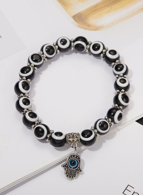 New Fashion Evil Eye Bracelet For Women Men Adjustable