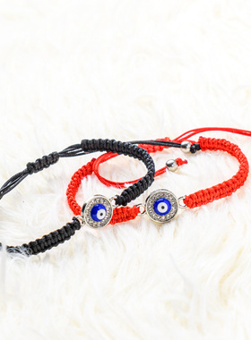 Lucky Blue Evil Eye Charm Bracelets for Women Men Sweet