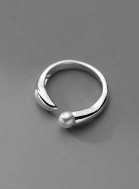 2023 Fashion Trend Jewelry Rings Fade Metal French
