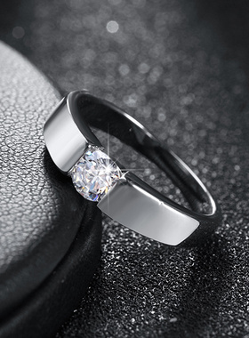 2023 925 Sterling Silver Rings For Women Shining crystal siz