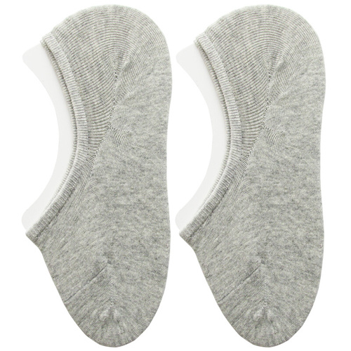 袜子女船袜短袜纯棉浅口隐形夏季薄款低帮硅胶防滑不掉跟袜底床袜