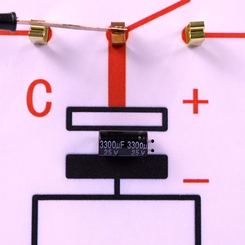 急速发货X31301电容充放电演示板电容器的充电放电演示器高中物理 - 图3