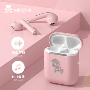 森麦独角兽蓝牙耳机无线双耳降噪半入耳式运动男女生款Tokidoki