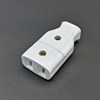 Male and female socket connecting plug