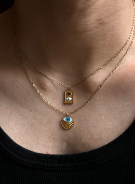 ONEPART恶魔之瞳锁骨链