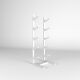 Ski snowboard home storage rack punch-free skateboard land surfboard ef ski display rack snowboard rack