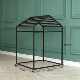Black yoga mat storage rack fitness equipment storage basket yoga mat dance studio rack removable storage rack