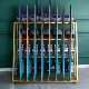Ski snowboard punch-free storage rack