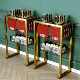Simple table tennis racket display storage rack