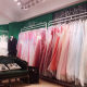 Mr. Tie's new coat rack, wedding dress display, adult dress, floor-standing clothes rail shelf, sub-rack, store hanger