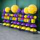 Multi-layer home sports equipment storage rack